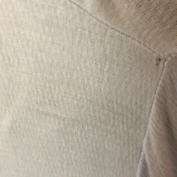 FINAL PRICE Lucky Brand Light Blue Bell Sleeve Top - Picture 6 of 6